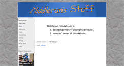 Desktop Screenshot of middlerun.net