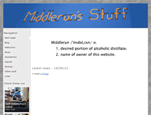 Tablet Screenshot of middlerun.net